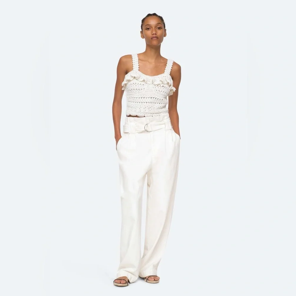 NWT Sea Rylee Crochet Crop Top